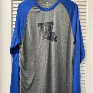Colosseum Blue and Gray Men's Shirt✨TECH BULLDOGS✨L